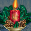holy night candle symbol