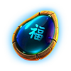 horses of fortune blue gem symbol