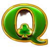 horus treasure wild green q clubs symbol