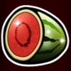 hot 5 deluxe watermelon symbol