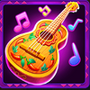 hot chilli party guitar symbol