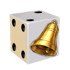 hot diamonds 5 dice bell symbol