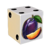 hot diamonds 5 dice plum symbol