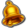 hot fruit dash gold bell symbol