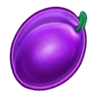 hot fruits 100 extra chillis plum symbol