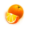 hot fruits 20 orange symbol