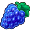 hot fruits xmas grapes symbol