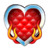 hot hand heart symbol
