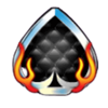 hot hand spade symbol