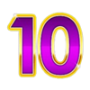 hot hot blazing lock 10 symbol