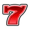 hot lucky 7s 7 red symbol