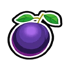 hot lucky 7s plum symbol