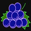 hot neon grape symbol