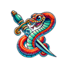 hot rod hog serpent blade symbol