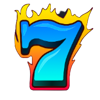 hot triple sevens hold and win bluefire symbol