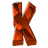 hot volcano k symbol