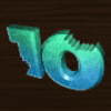 hungry shark ten symbol