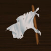 hungry shark white flag symbol