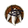 huntress wild vengeance 3 teeth symbol