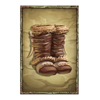huntress wild vengeance moccasins symbol