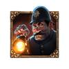hyde and seek cop symbol