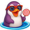 ice vacation penguin symbol