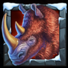 icy rampage woolly rhino symbol