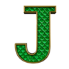 imperial flames emerald j symbol