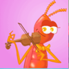 insects 18 musician symbol