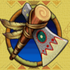 intervision gaming buffalo run axe symbol