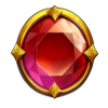 irish crown red symbol