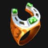 irish fortune horseshoe symbol