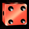 irish lucky dice red symbol
