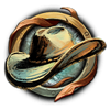 iron sight hat symbol