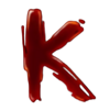 j mania maniac k symbol
