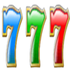 jackpot 5x wins 7s symbol