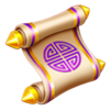 jackpot pagoda oriental scroll symbol