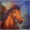 jackpot saloon horse symbol