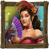 jackpot saloon woman symbol
