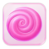 jelly candy pink symbol
