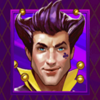 jester book of gold purple symbol