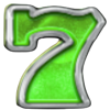 joker catcher 7s 7 green symbol