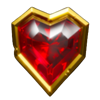joker classic heart symbol
