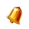 joker gold 7s bell symbol