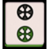 jp mahjong 2 mandarin script 9 symbol