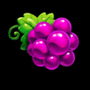 juicy fruits sunshine rich grape symbol
