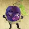 jumping fruits plum symbol