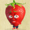 jumping fruits strawberry symbol
