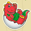 jurassic juniors dinosaur10 symbol