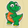 jurassic juniors dinosaur7 symbol